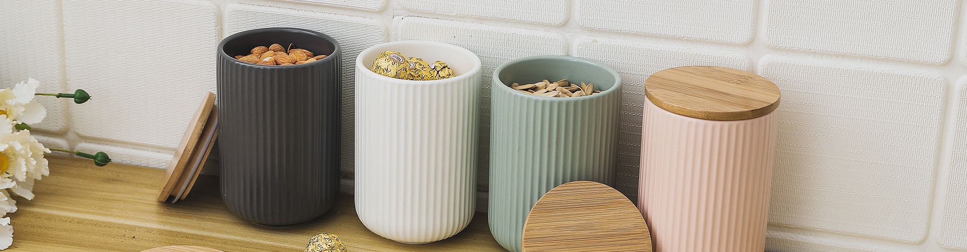 FENN CERAMIC JARS